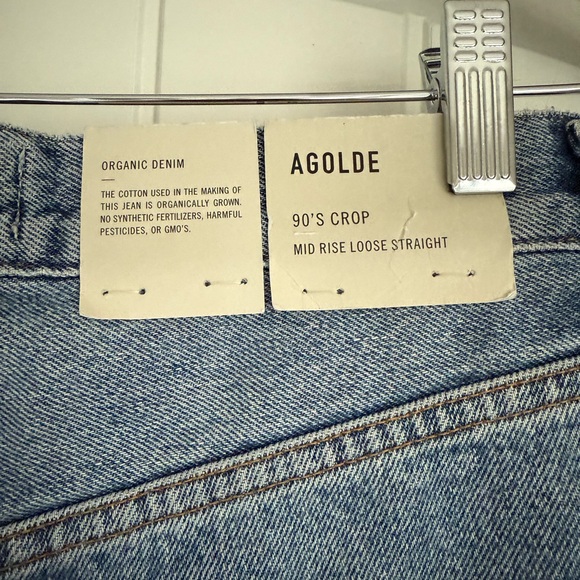 AGOLDE 90s Crop Jean - Picture 8 of 9